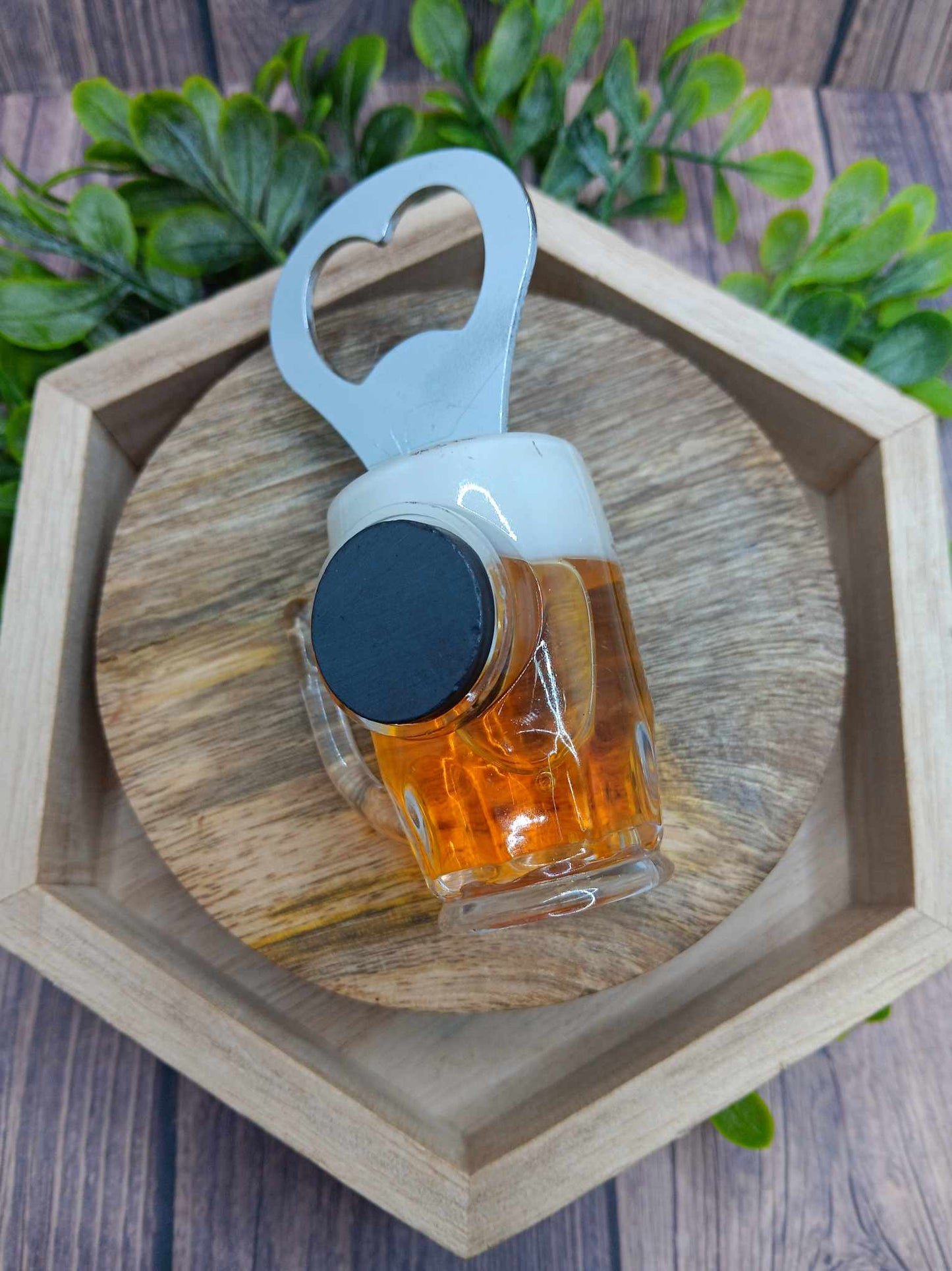 Beer Can Magnetic Bottle Opener