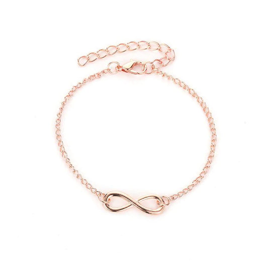 Rose Gold Infinity Bracelet/Anklet