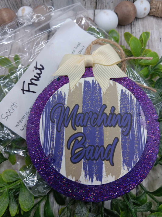 Hiram Hornets Marching Band Freshie - Scented in Fruity