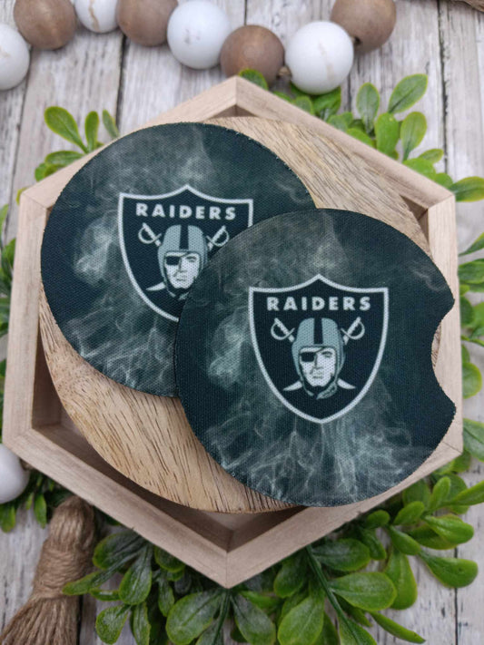 East Paulding Raiders Car Coaster Set