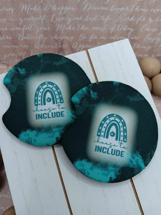 Choose to Include Car Coaster Set