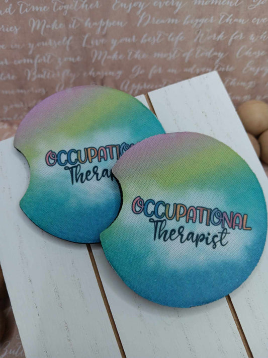 Occupational Therapist Car Coaster Set