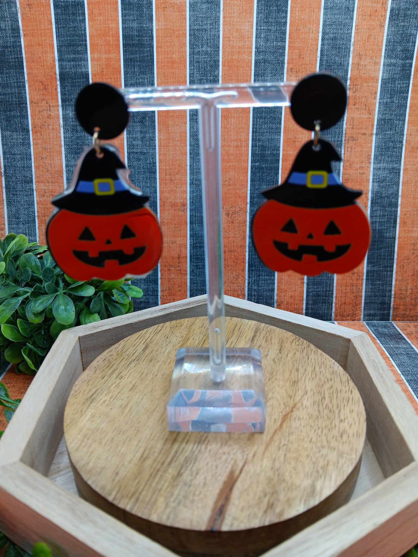 Jack O' Lantern Earrings