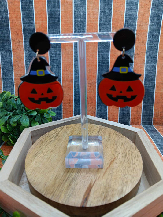Jack O' Lantern Earrings