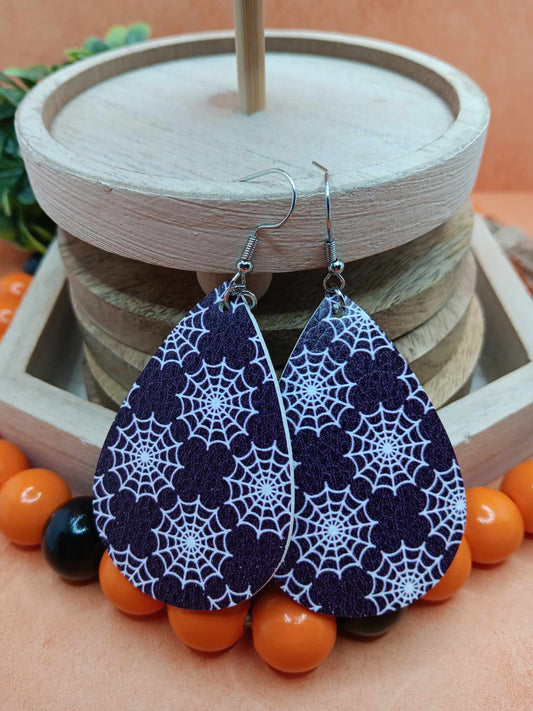Spider Web Earrings