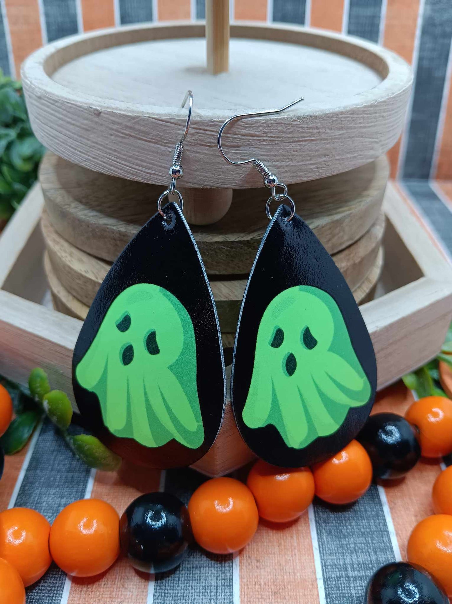 Glow in the Dark Ghost Earrings