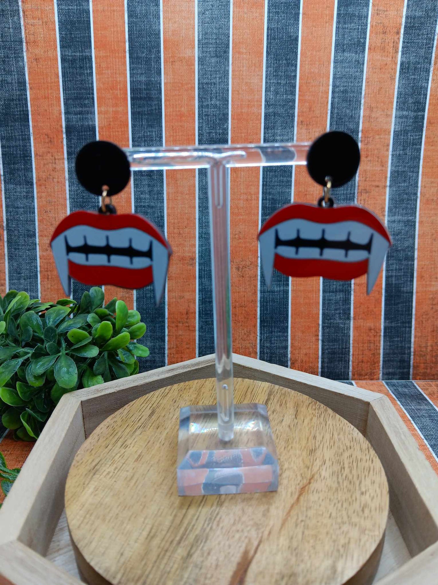Vampire Fangs Earrings