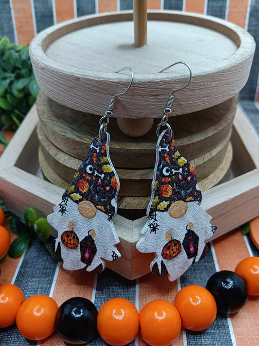 Halloween Gnome Earrings