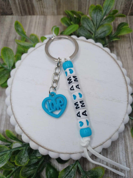 Blue Mama Keychain