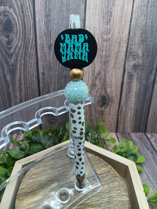 Bad Mama Jama Beaded Ink Pen