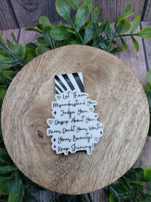 Let Them Magnetic Bookmark