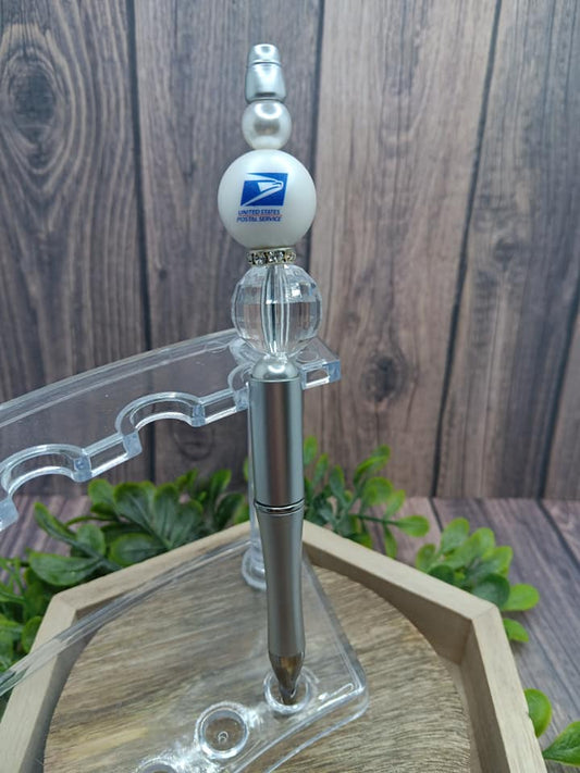 US Postal Service Beaded Ink Pen