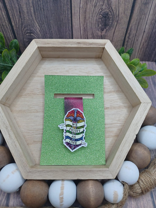 We Fight as One Magnetic Bookmark