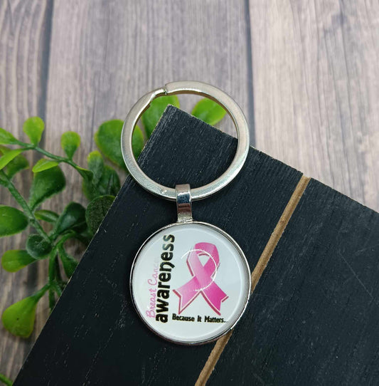 Breast Cancer Awareness - Because it Matters Keychain