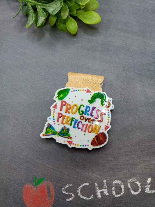 Progress Over Perfection Magnetic Bookmark