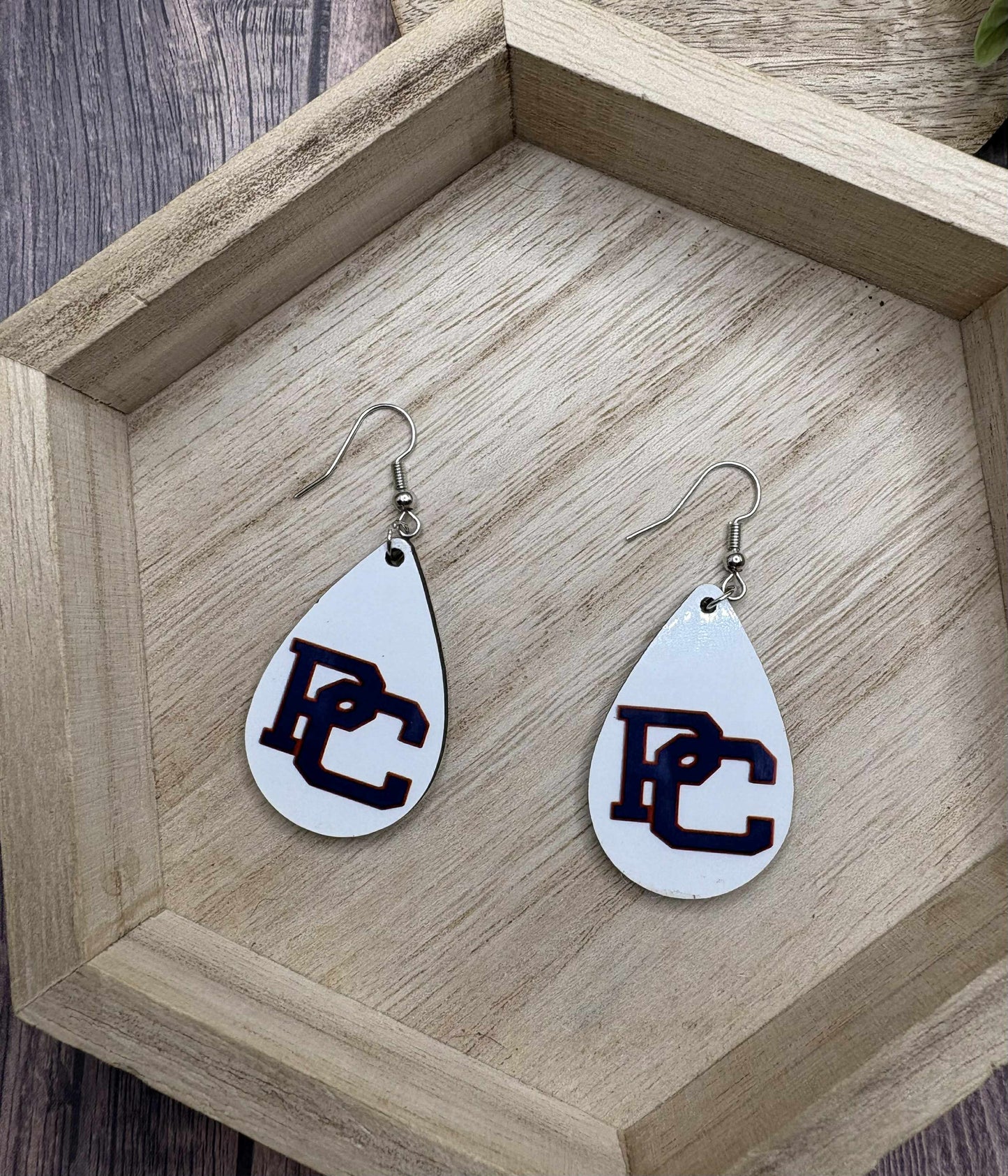 PC Paulding County Patriots Earrings
