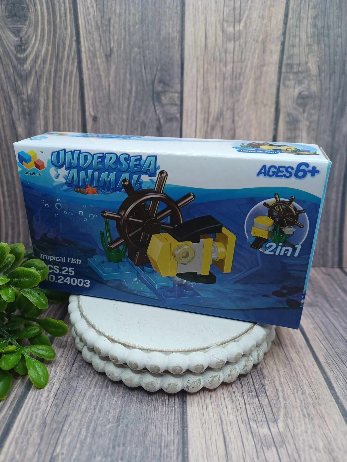 Underwater Building Block Set - Tropical Fish
