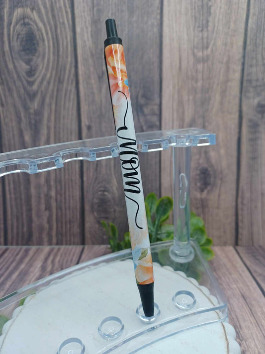 Mom Floral Ink Pen