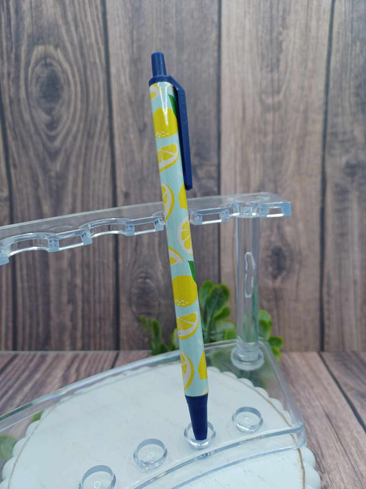 Lemon Printed Ink Pen