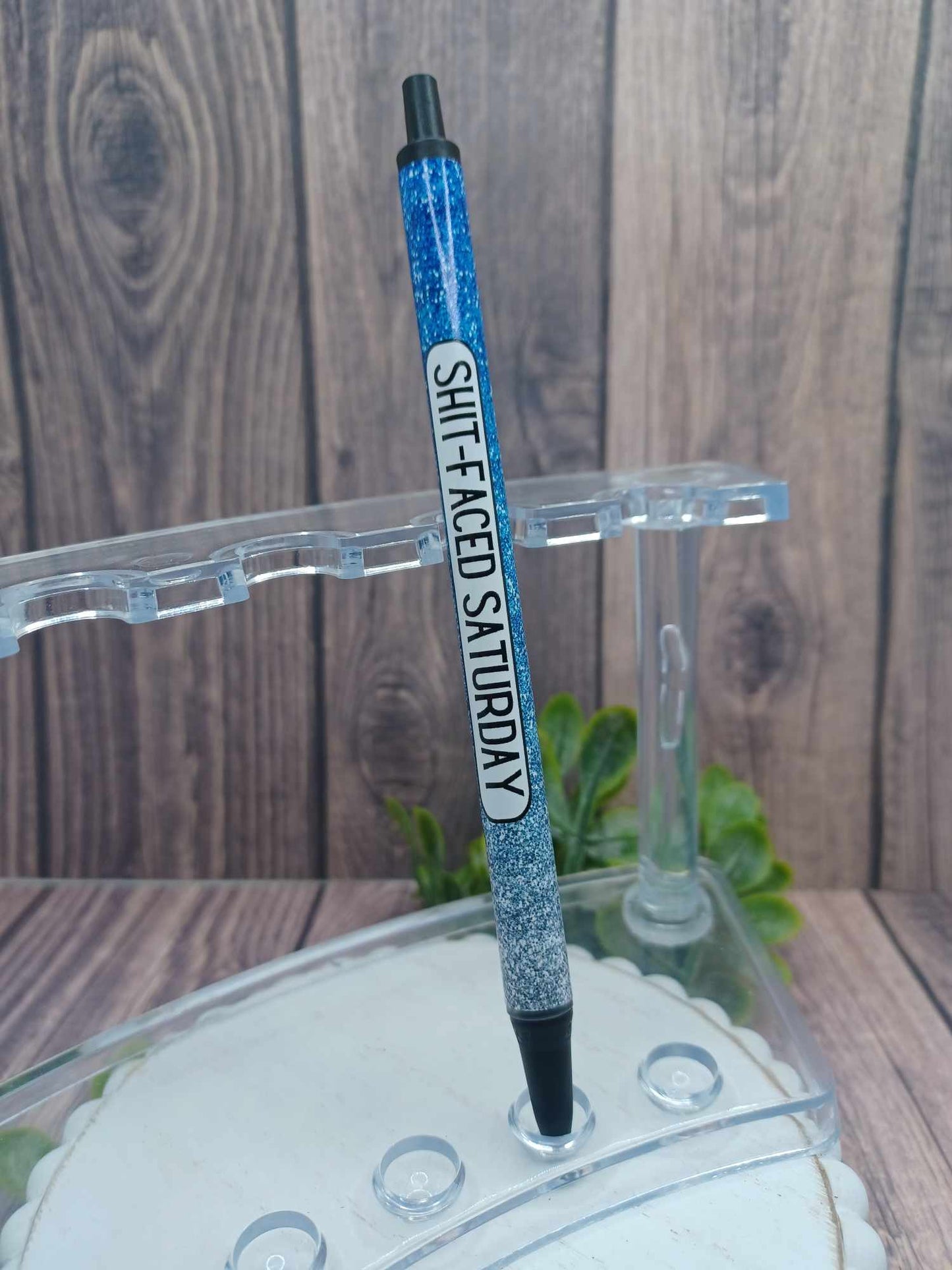 S Faced Saturday Ink Pen