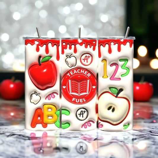 PREORDER - Teacher Fuel 20 oz Tumbler