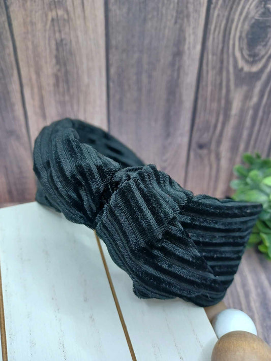 Black Velvet Headband