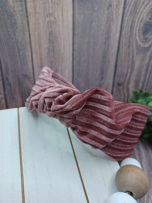 Light Purple Velvet Headband