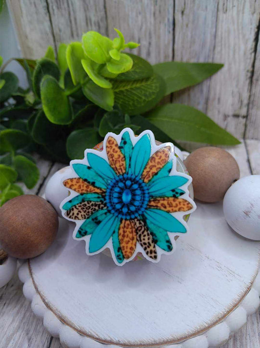 Turquoise & Leopard Mobile Phone Accessory