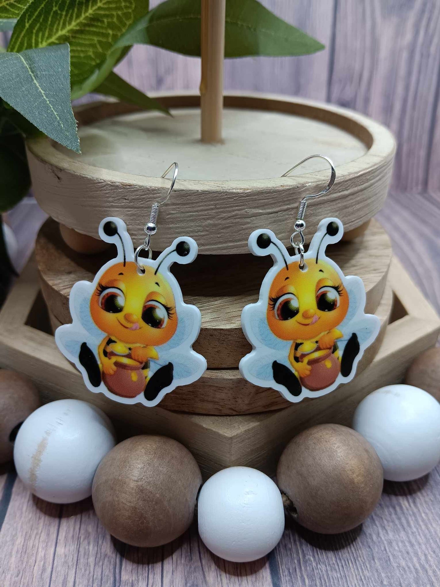 Adorable Bee Earrings