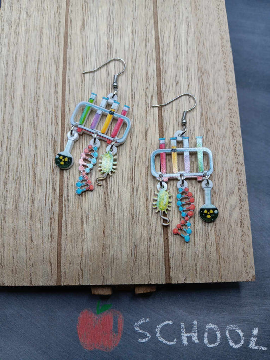 Science Themed Earrings