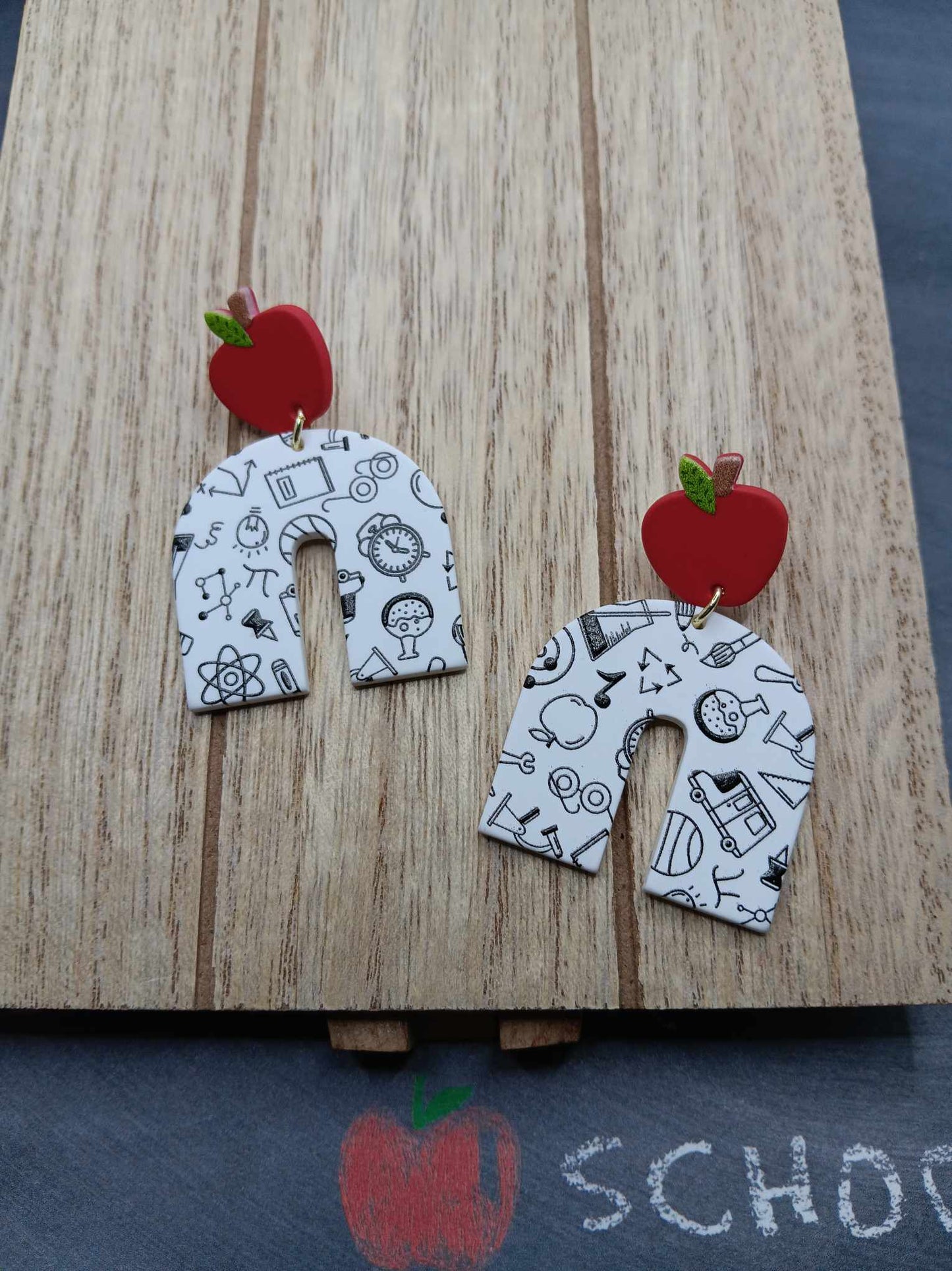 Science Themed Teacher Earrings