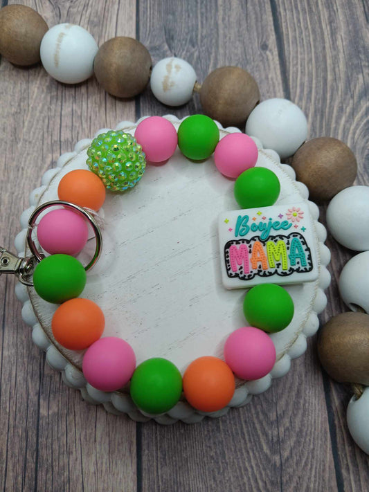 Boujee Mama Beaded Wristlet