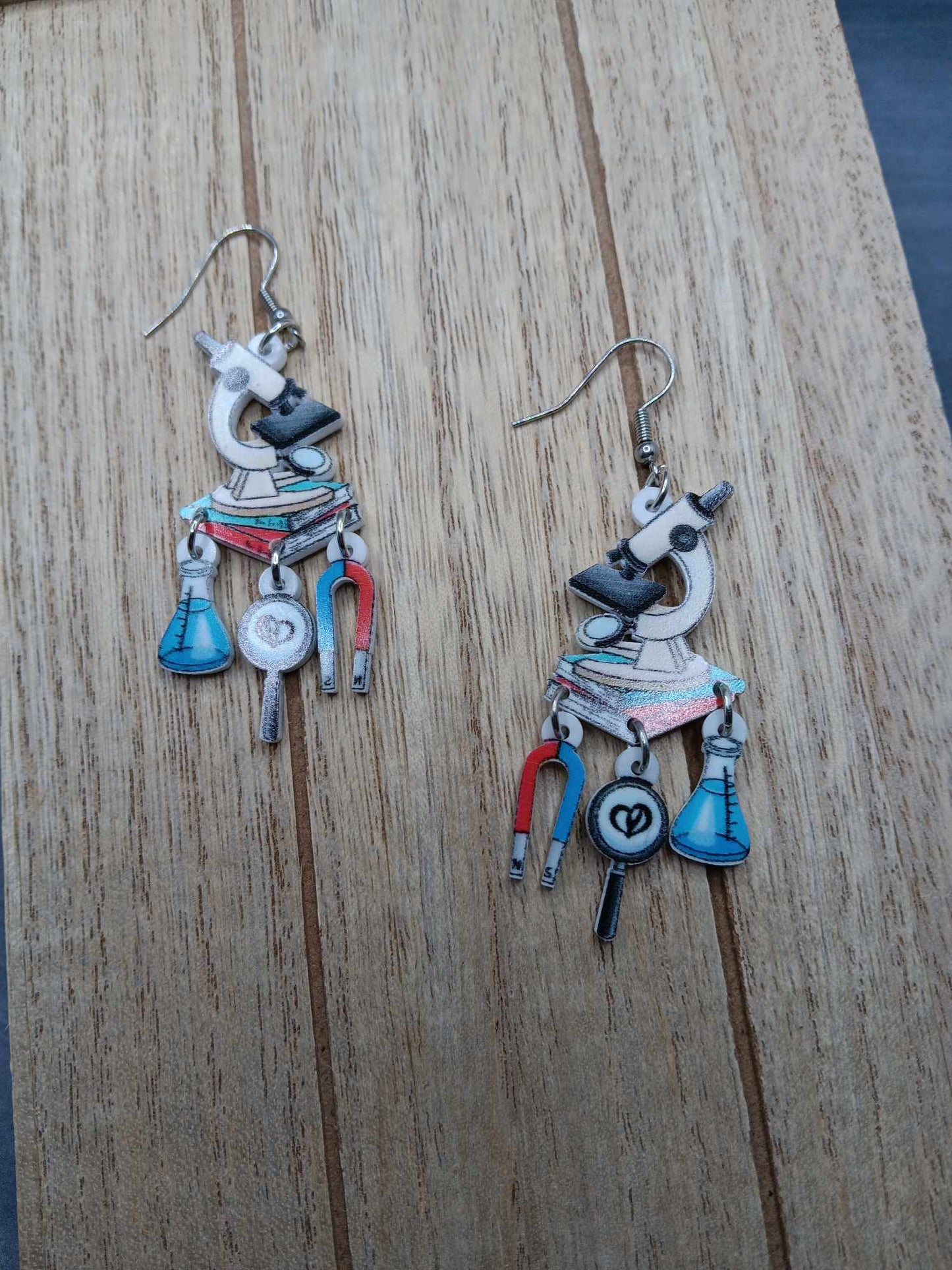Science Themed Earrings