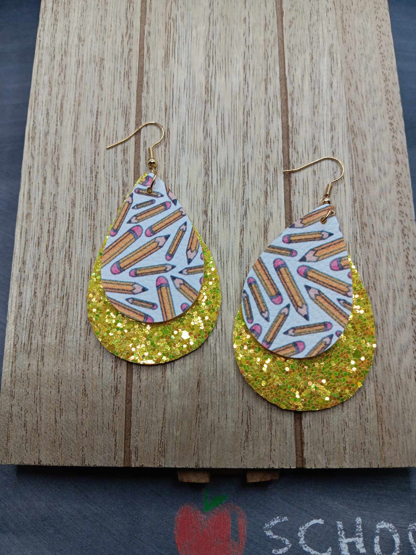 Cute Pencil Earrings