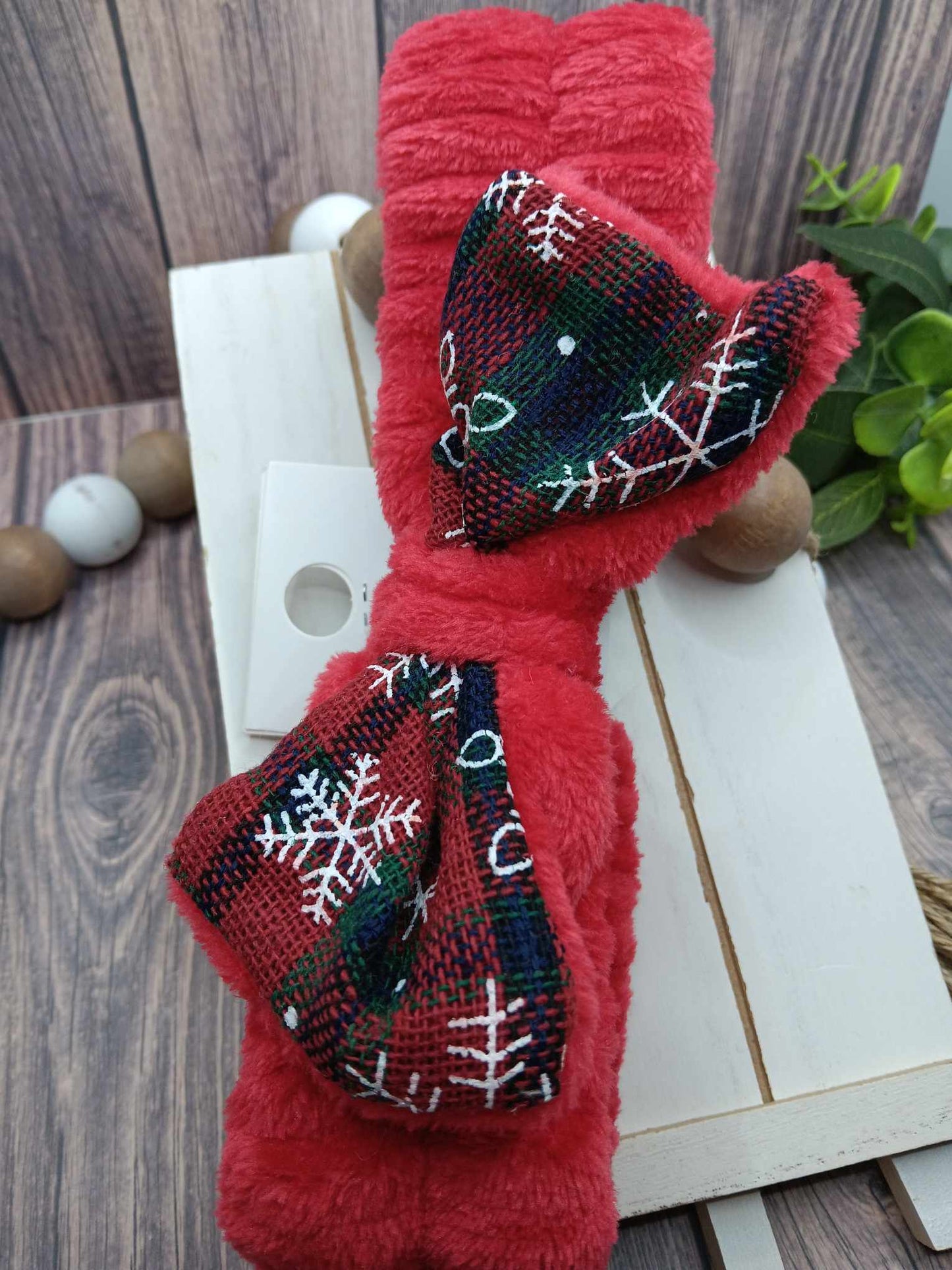 Red Spa Headband