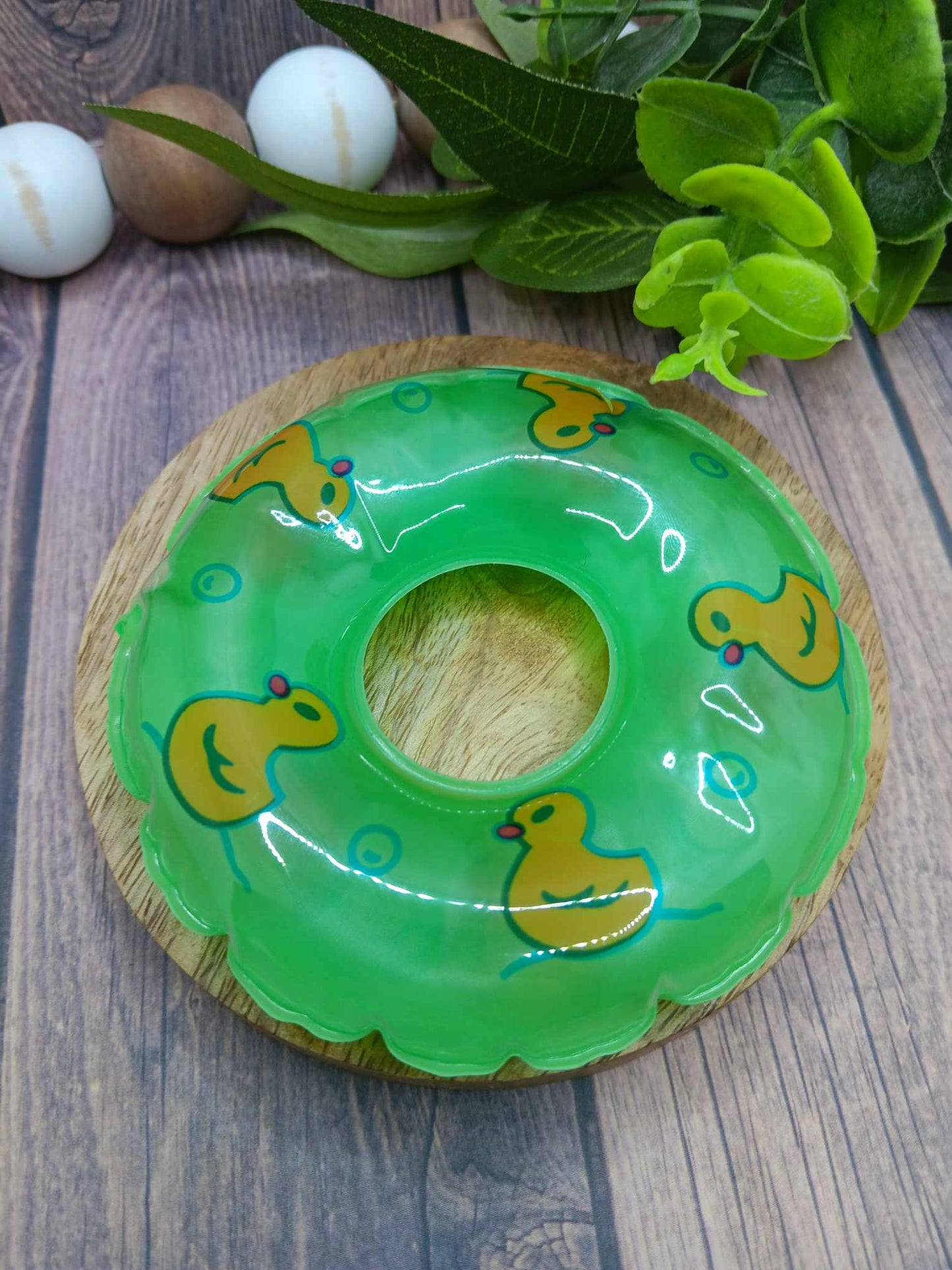 Green Rubby Ducky Float