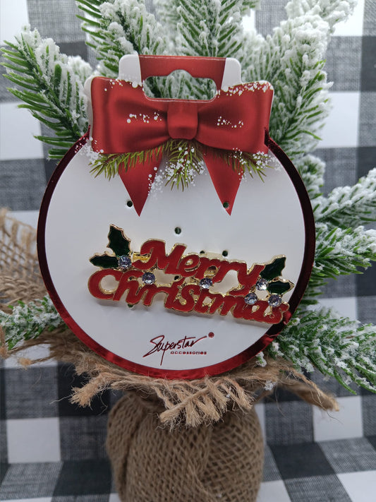 Merry Christmas Pin
