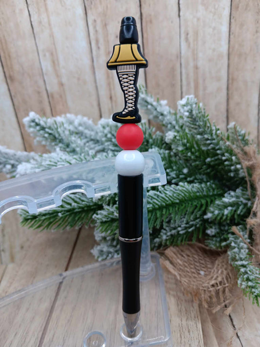 Leg Lam Beaded Ink Pen