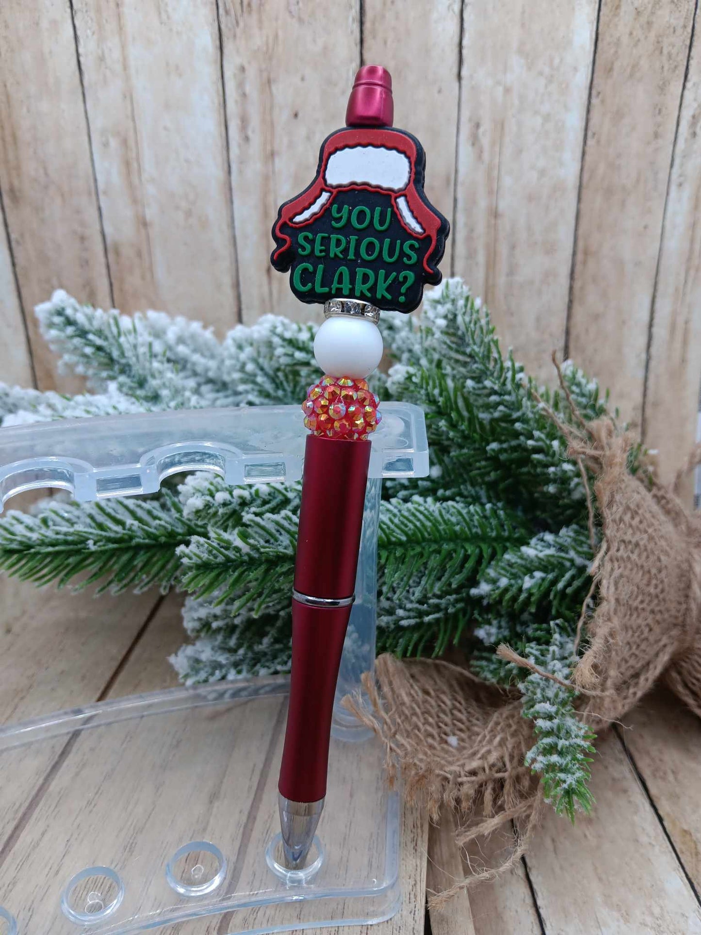 You Serious Clark Beaded Ink Pen