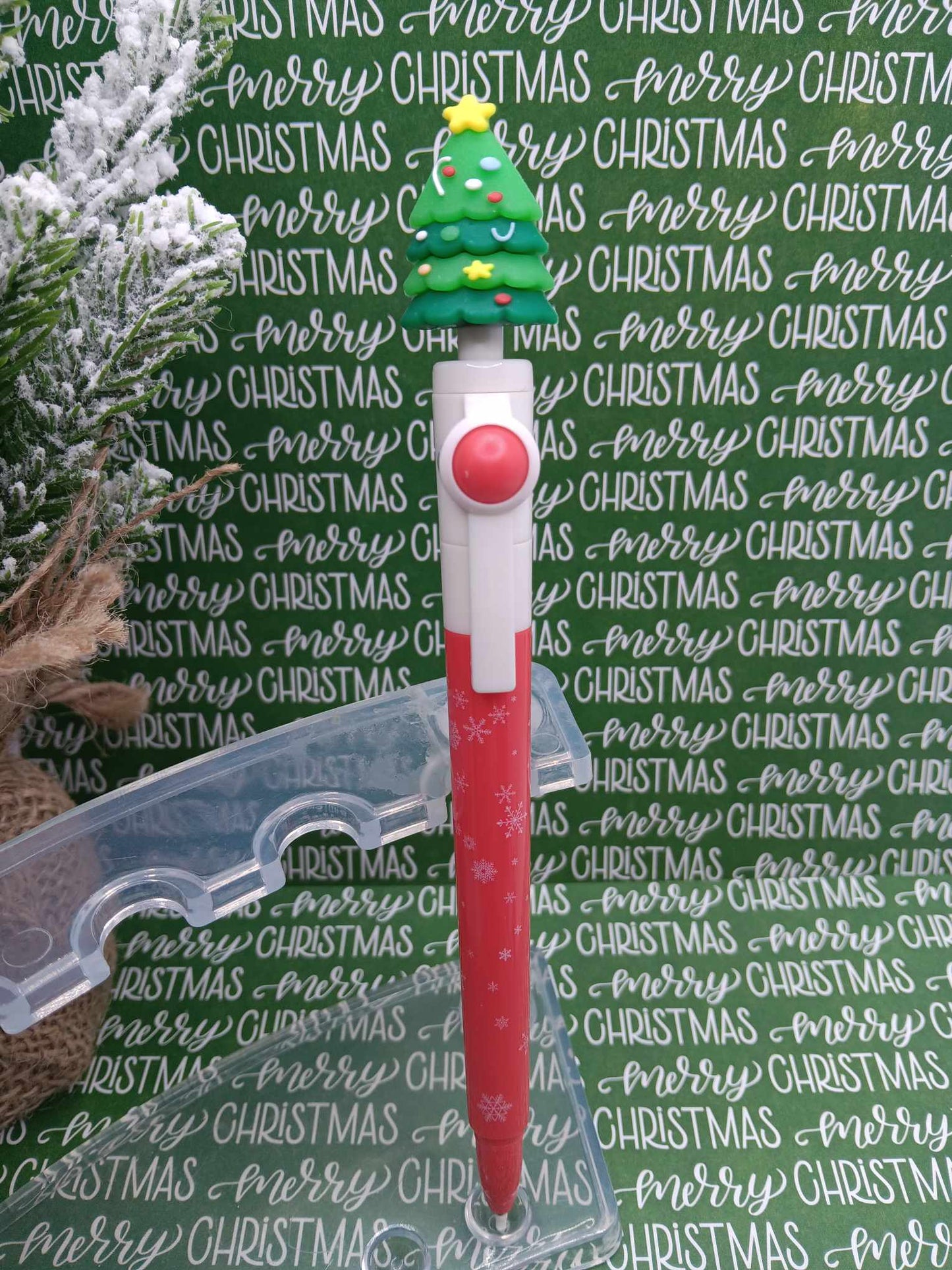 Spinning Christmas Tree Pen