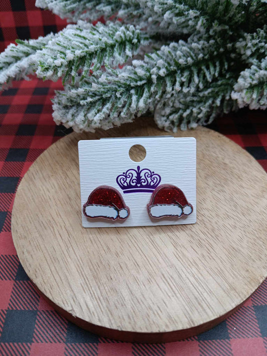 Santa Hat Earrings