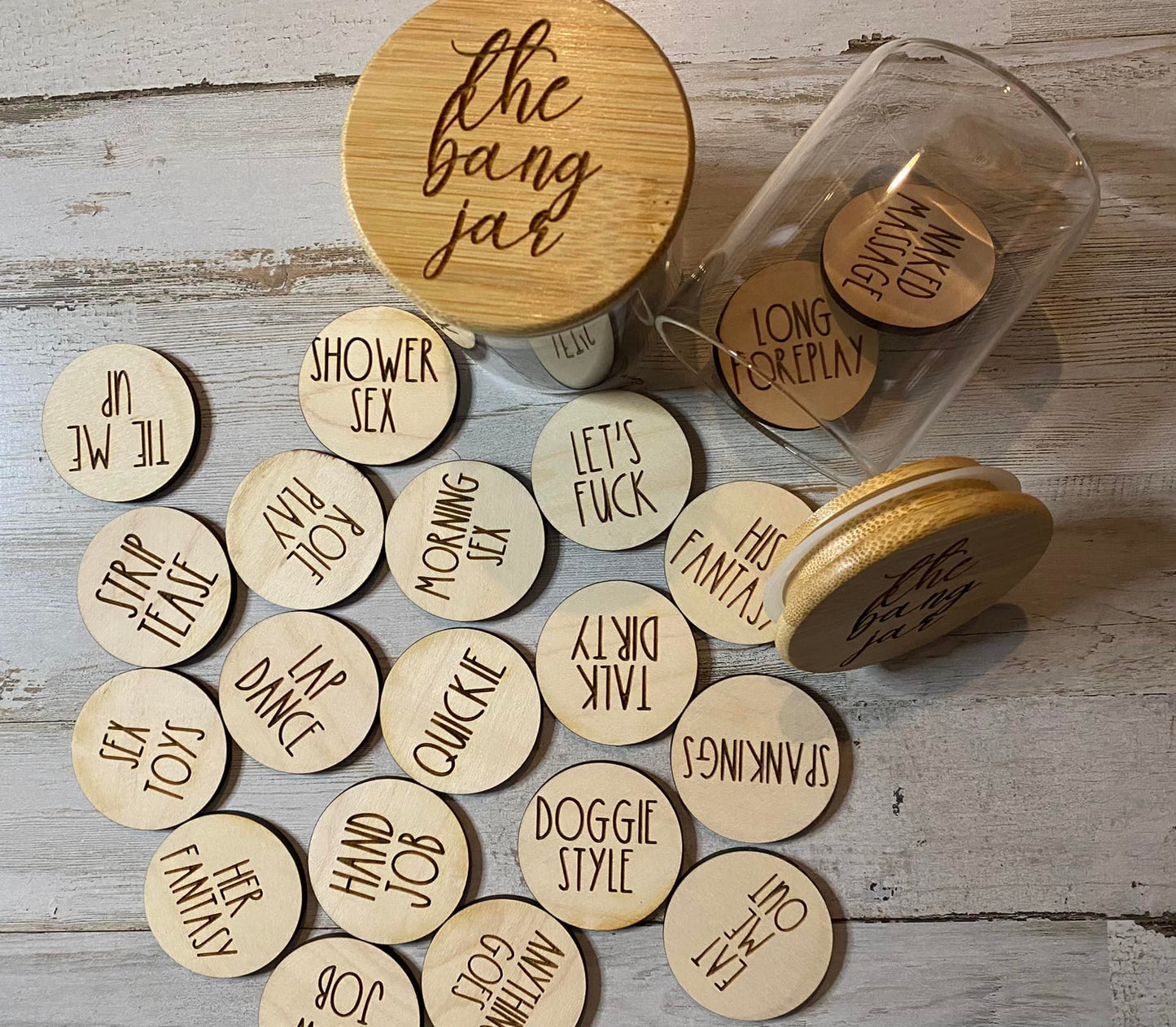 Themed Glass Jar - The Bang Jar