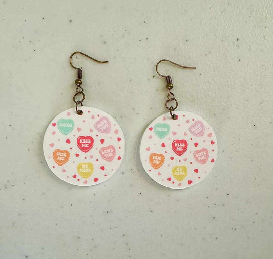 Valentine's Talking Heart Earrings