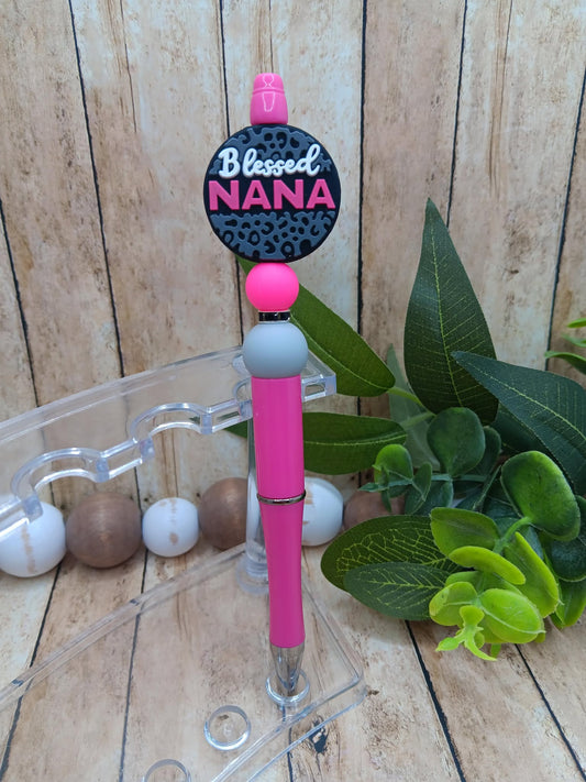Blessed Nana Beaded Ink Pen