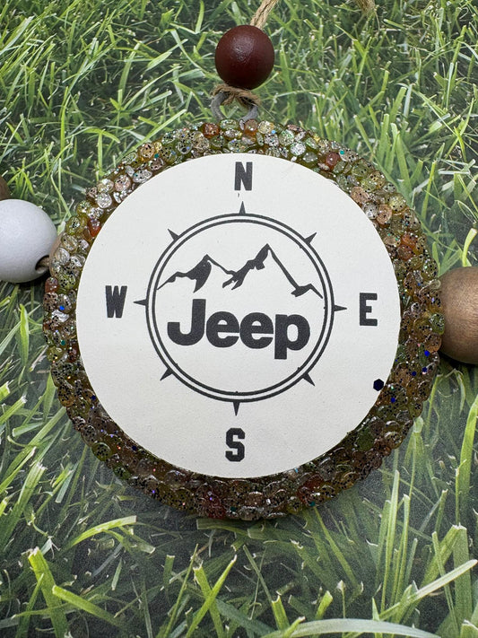 Compass Air Freshie - Scented in Camo Millionaire