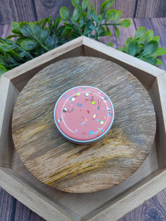 Pink Chunky Glitter Mobile Phone Accessory