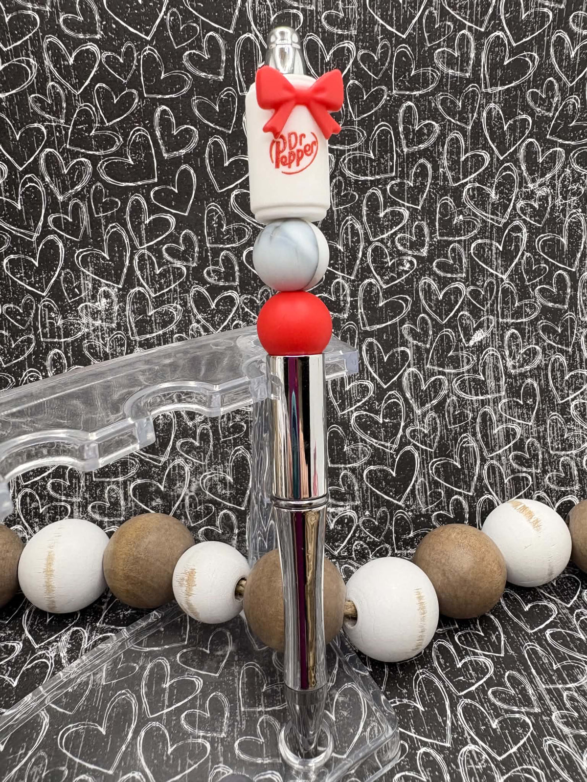 Cola Themed Beaded Ink Pen