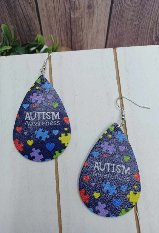 Autism Awareness Earrings