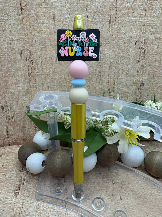 Nurse Beaded Ink Pen