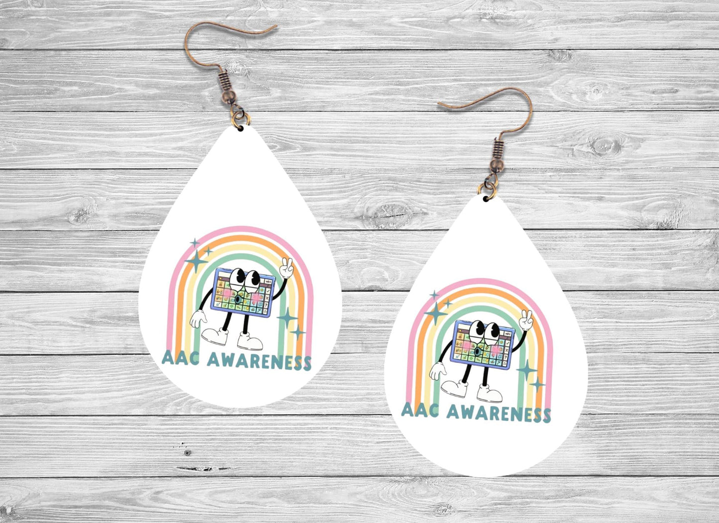 AAC Awareness Teacher Earrings